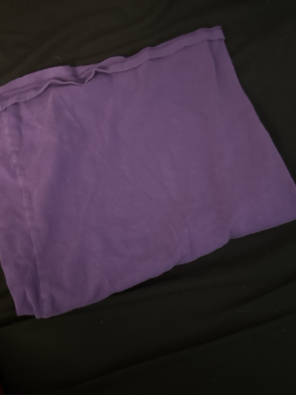 Purple Strapless Tube Top